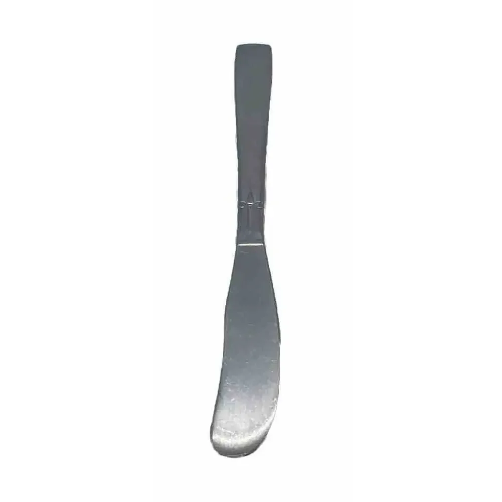 Midcentury Modern Silver Plate Butter 6 3/8” Spreader Art Deco Style Post-1940's